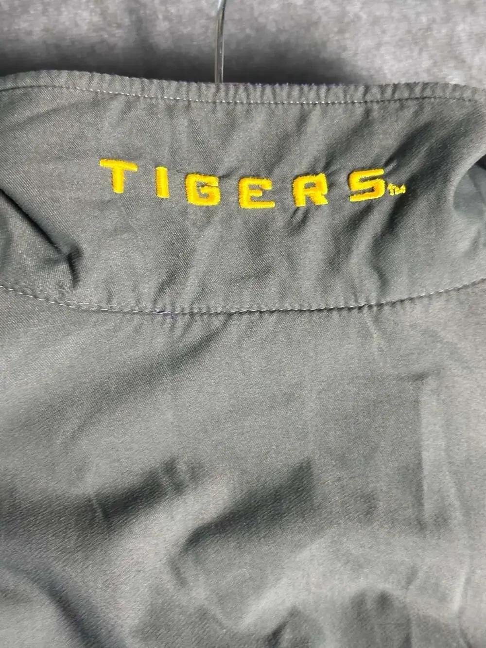 Men Columbia Lsu tigers hooded fleece zip up jacket Size men S
